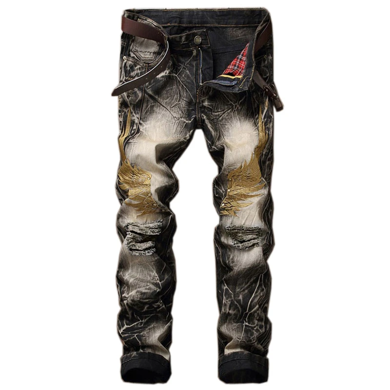 JC Wings Hole Jeans