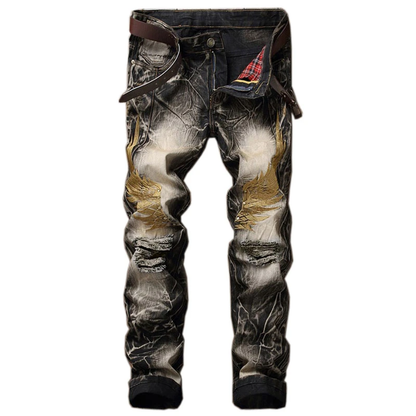 JC Wings Hole Jeans
